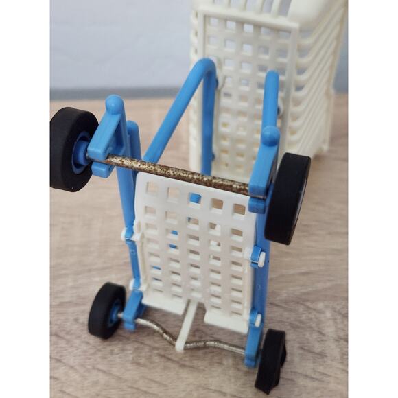 Vintage Barbie Accessories Shopping Cart Cooler Keyboard Radio Mixer Grill Table - Picture 14 of 14